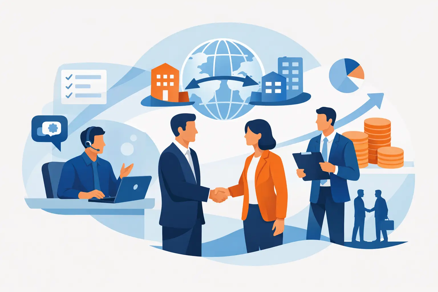 B2B sales support uitbesteden: wanneer loont het?