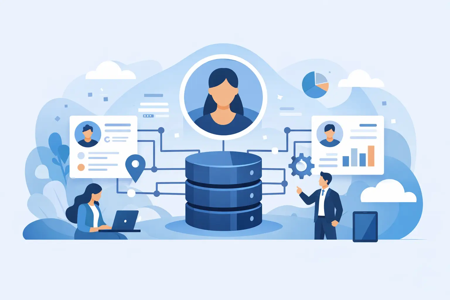 Klantdata centraliseren in systemen