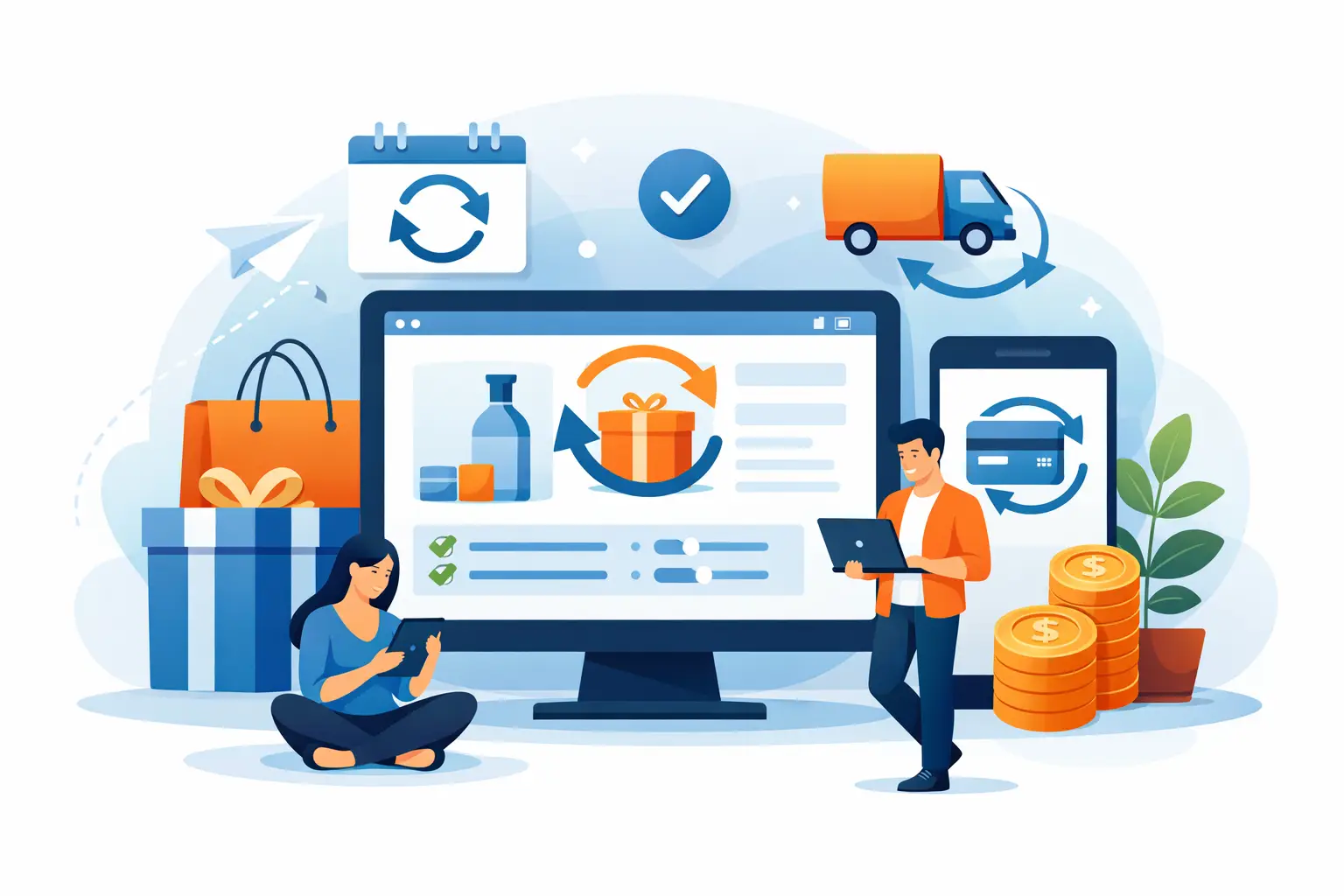 Abonnementsbeheer voor webshops dat werkt