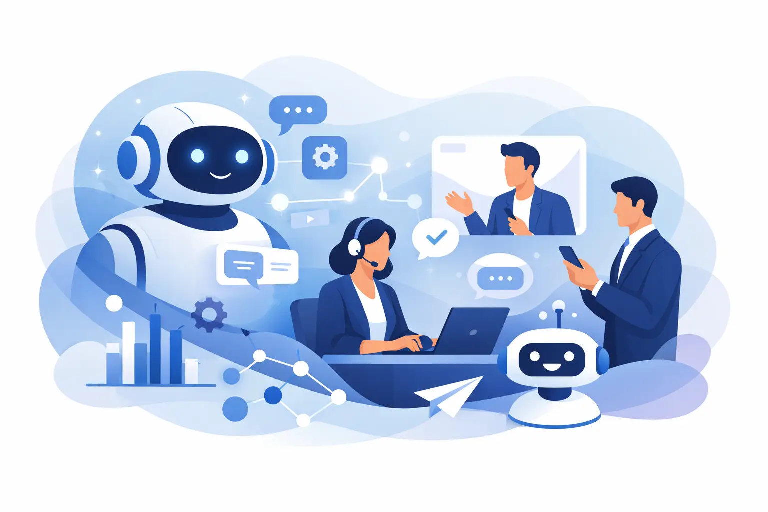 AI in klantcommunicatie processen werkt pas echt