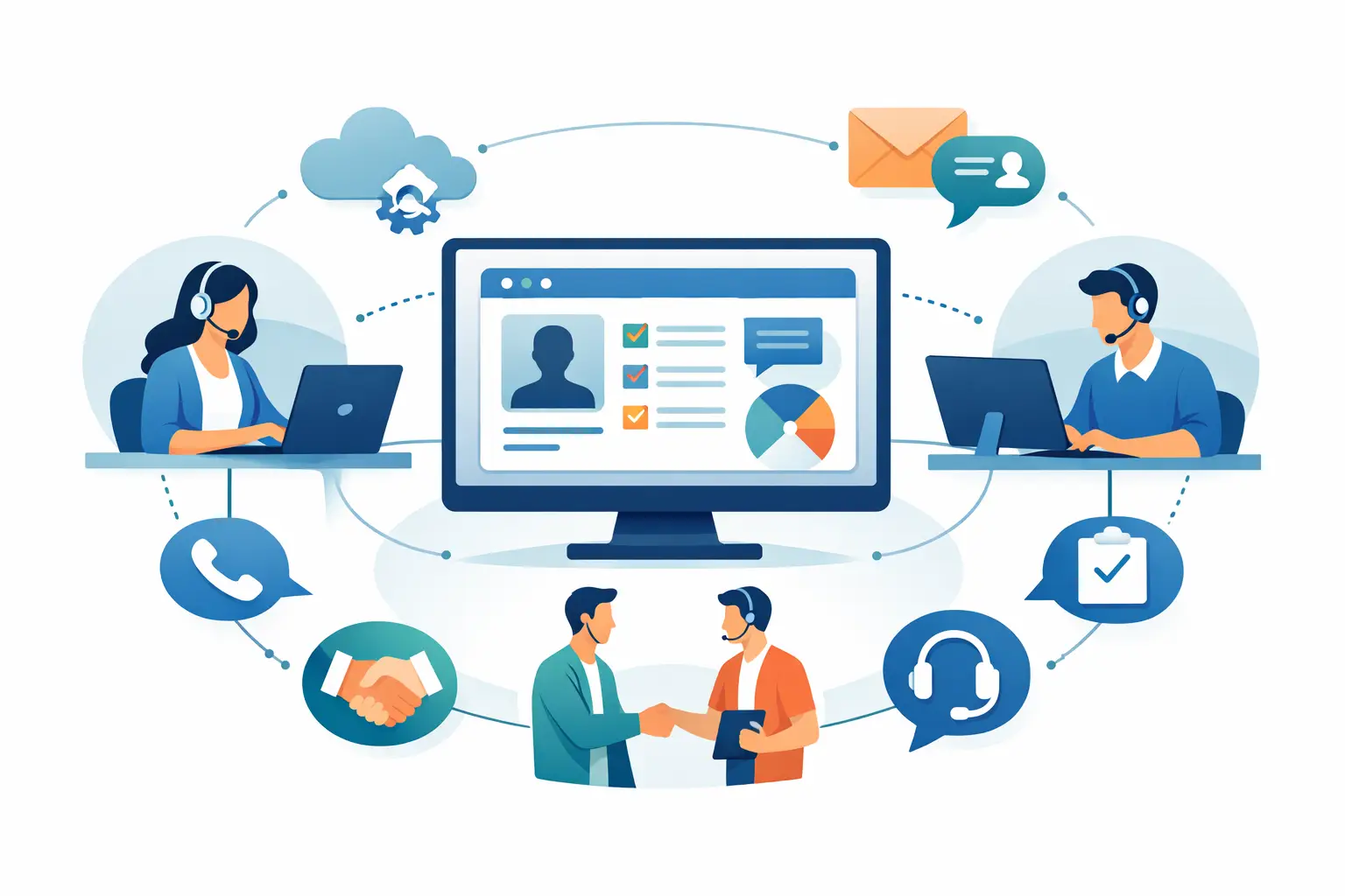 Beste CRM-koppelingen voor klantenservice