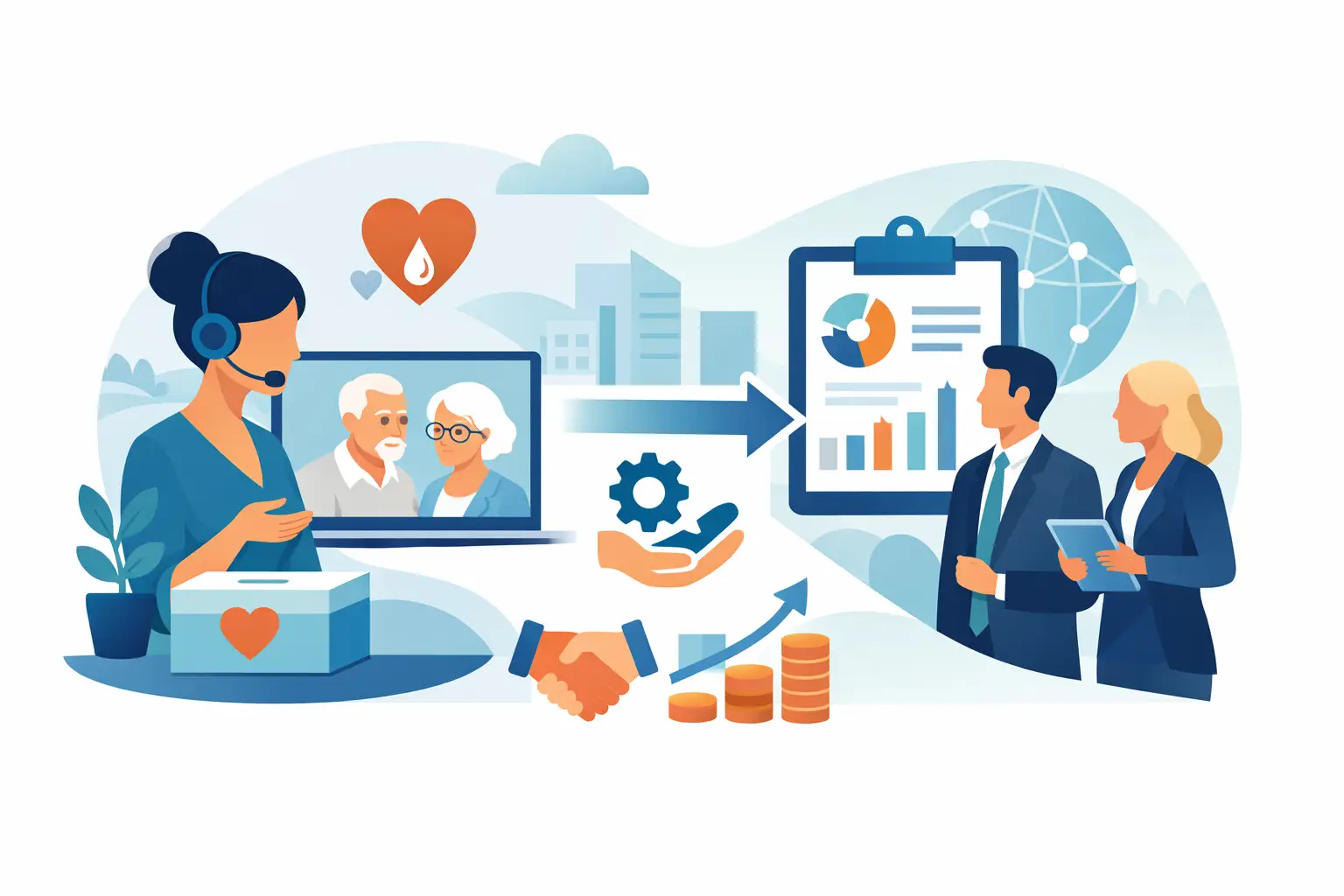 Welke voordelen biedt donorservice outsourcing?